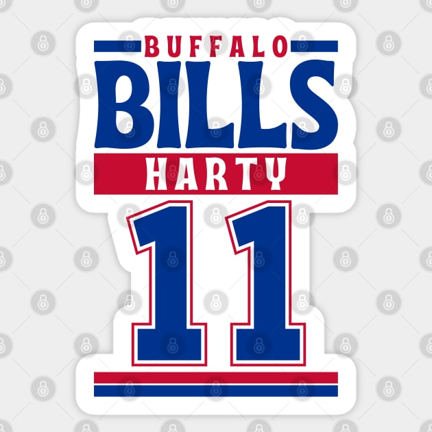 Buffalo Bills Harty 11 American Football Edition 3 Sticker by Astronaut.co